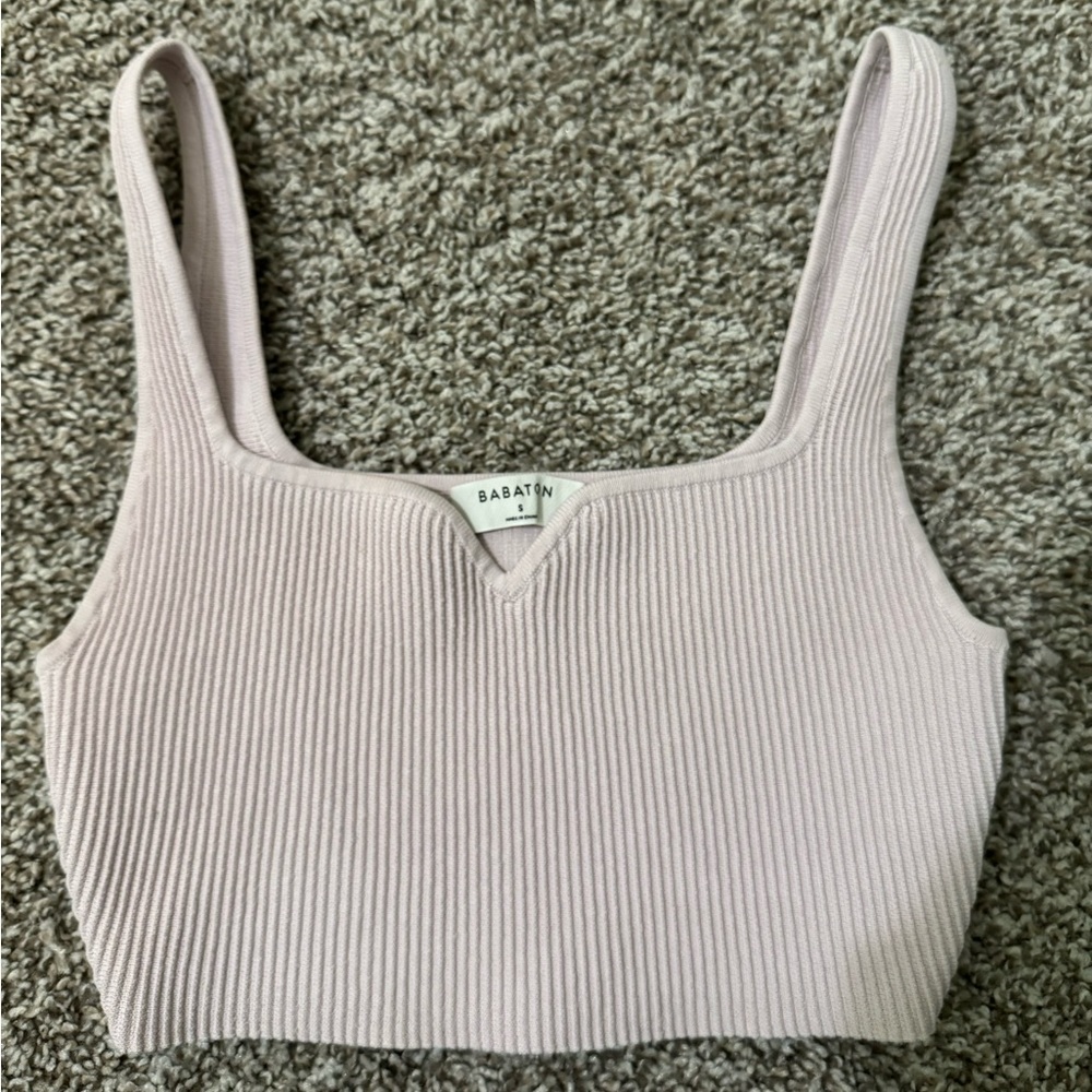 Babaton sculpt knit top